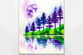 Paint Nite: Serene Reflections